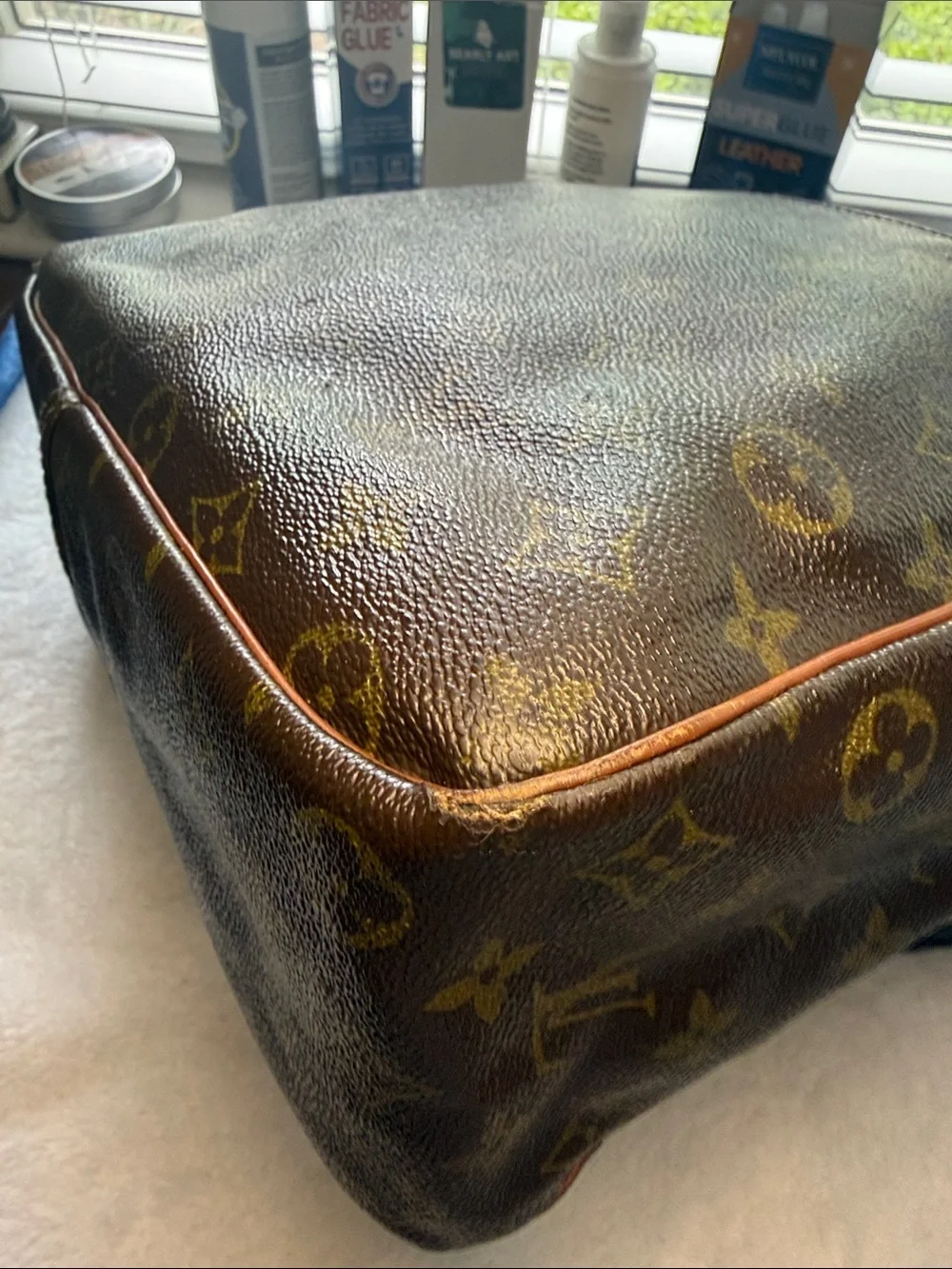 Louis Vuitton Shoulder Bag M40264 Marceau Brown Monogram
